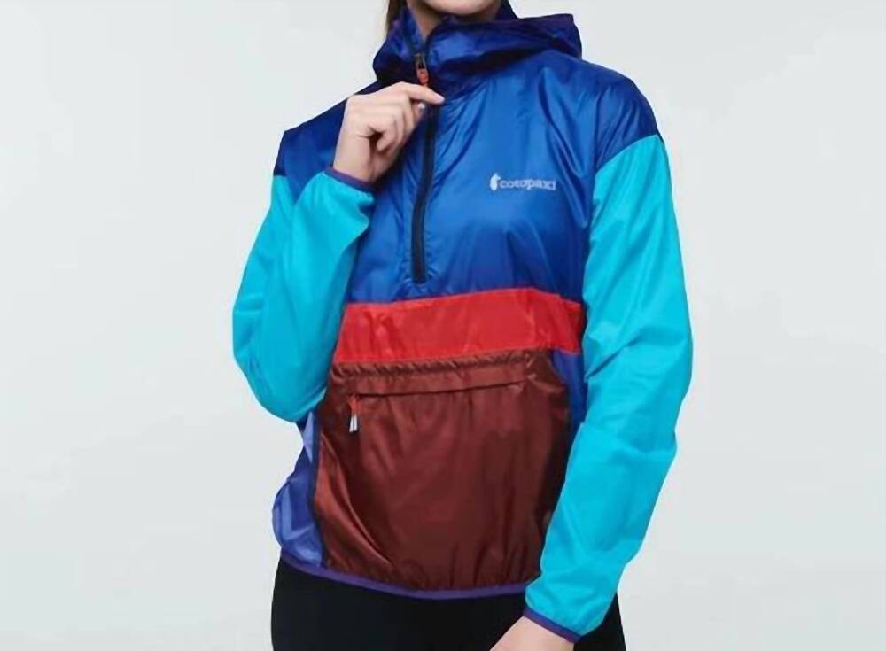 NEW COTOPAXI teca half zip windbreaker jacket in sailors sun